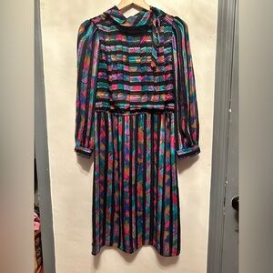 Vintage Long Sleeve Dress